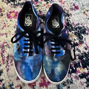 Unisex Vans Galaxy Print Sneakers